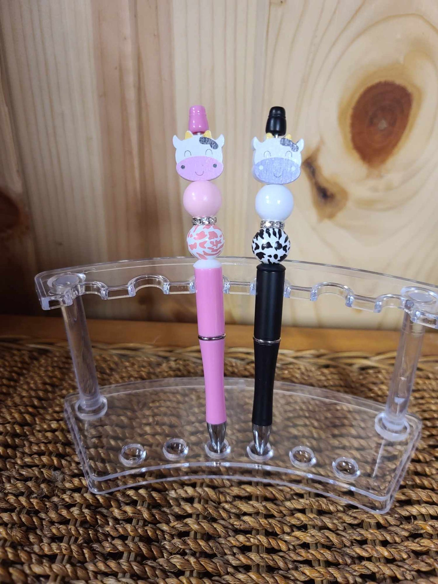 Cow Beaded Pens