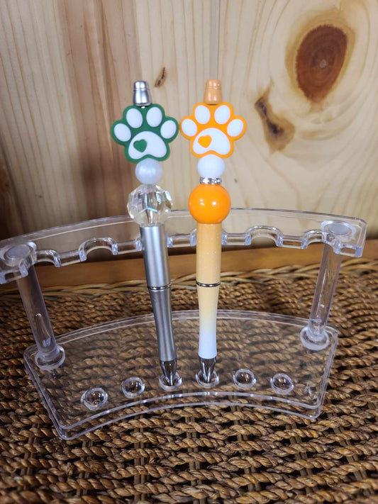 Dog Paw Beaded Pen