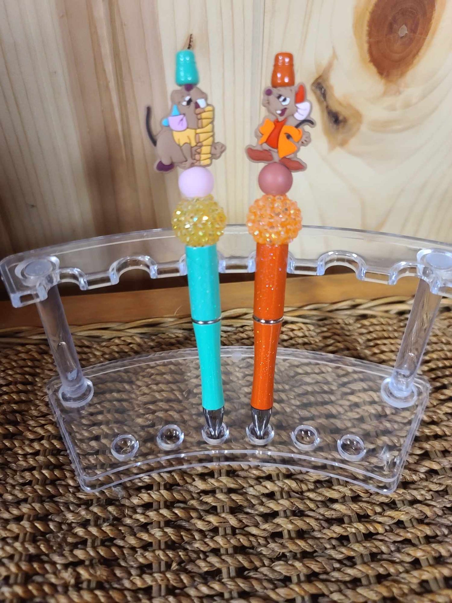 Gus and Jack Beaded Pens