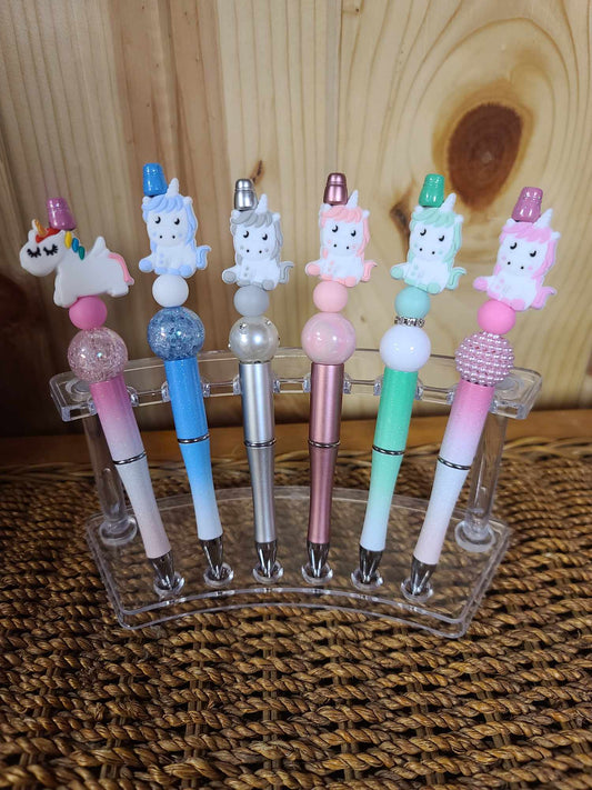 Unicorn Beaded Pens