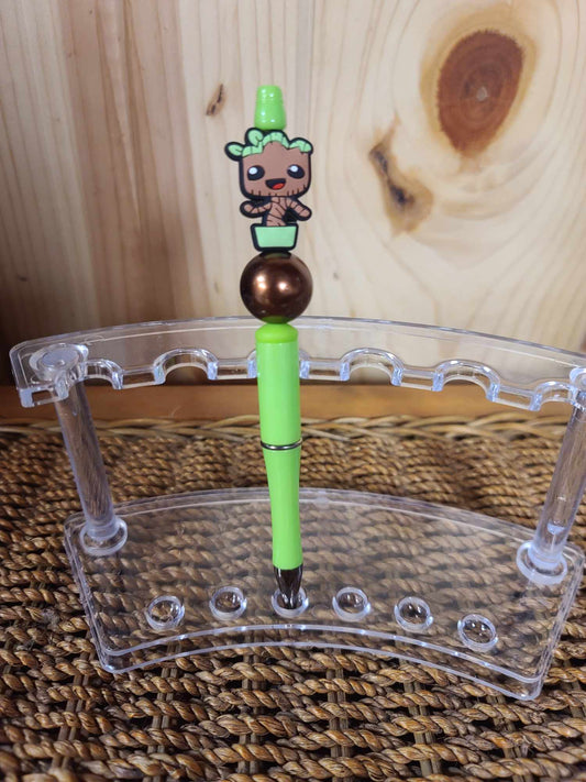 I am Groot! Beaded Pen