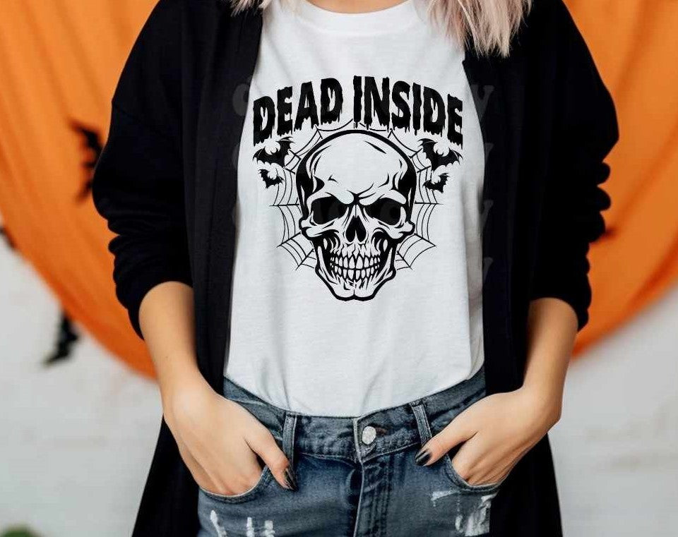 Dead Inside Screen Print T-Shirt