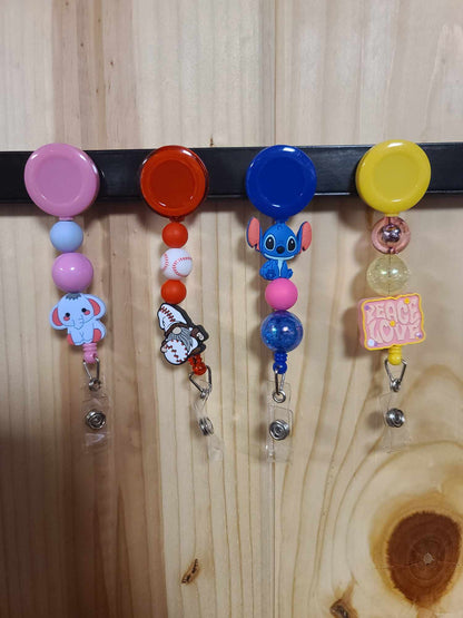 Mis. Beaded Badge Reels