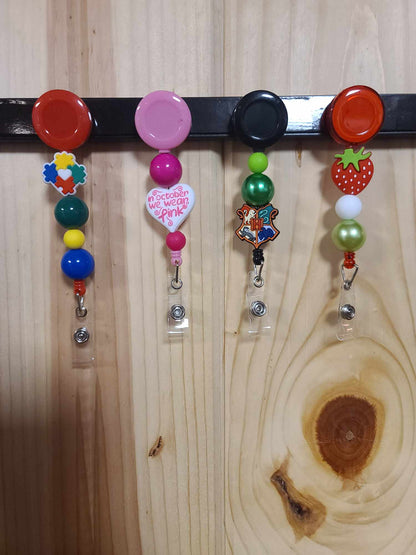 Mis. Beaded Badge Reels