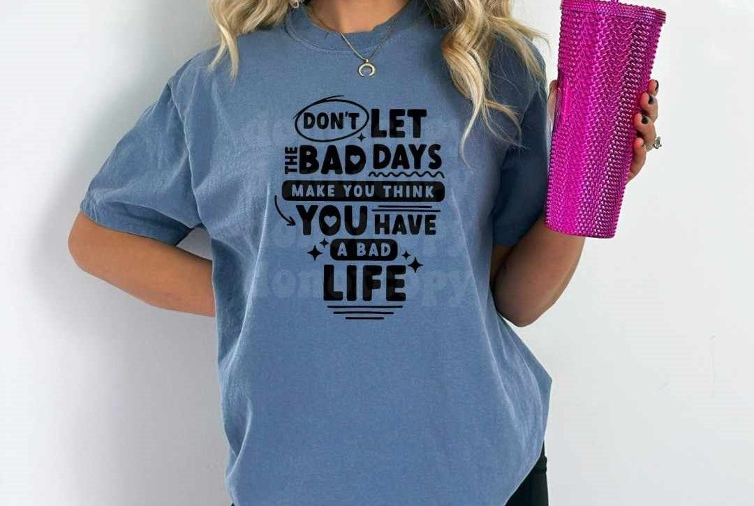 Bad Days Screen Print T-Shirt