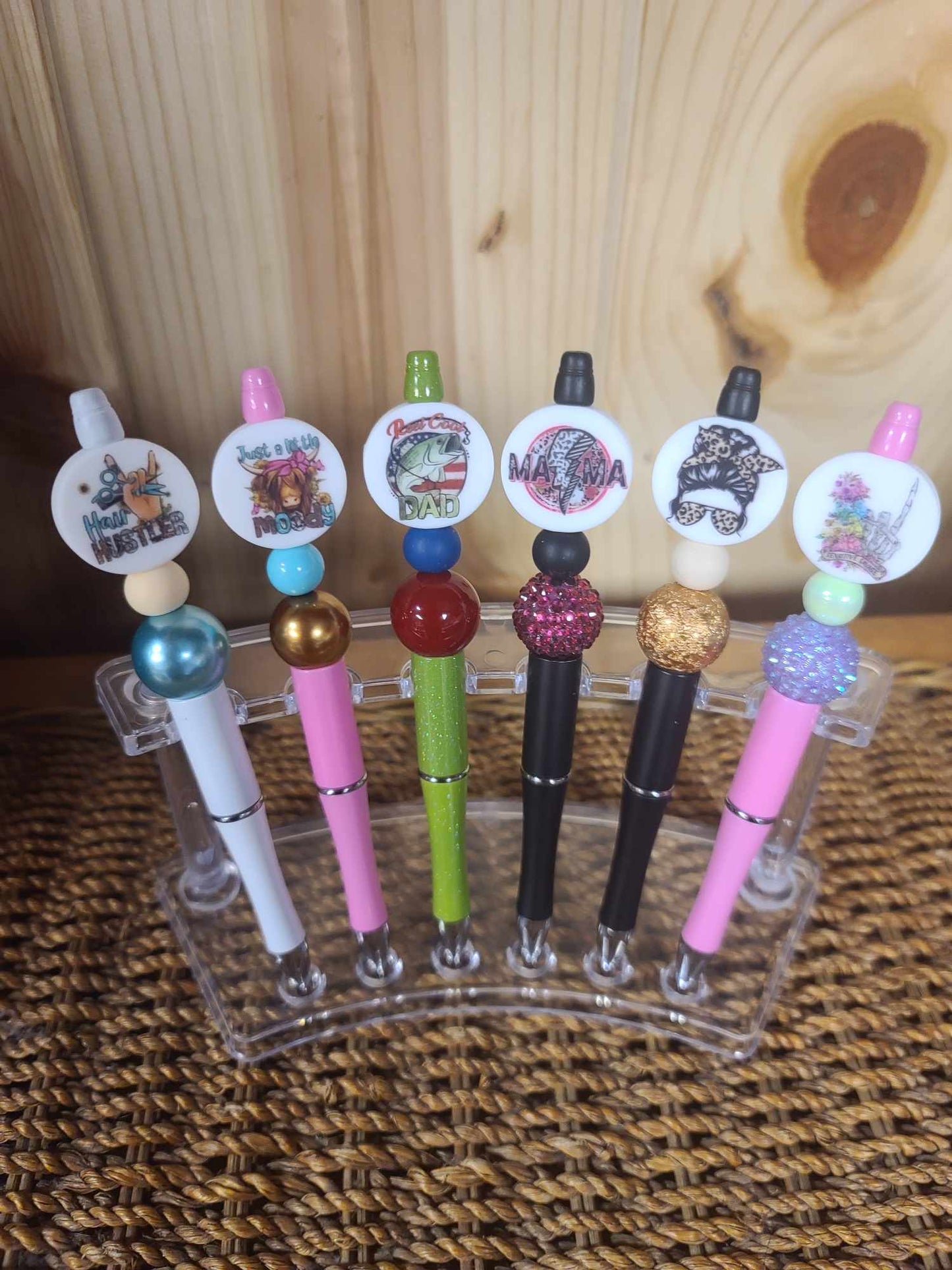 Misc. Round  Beaded Pens