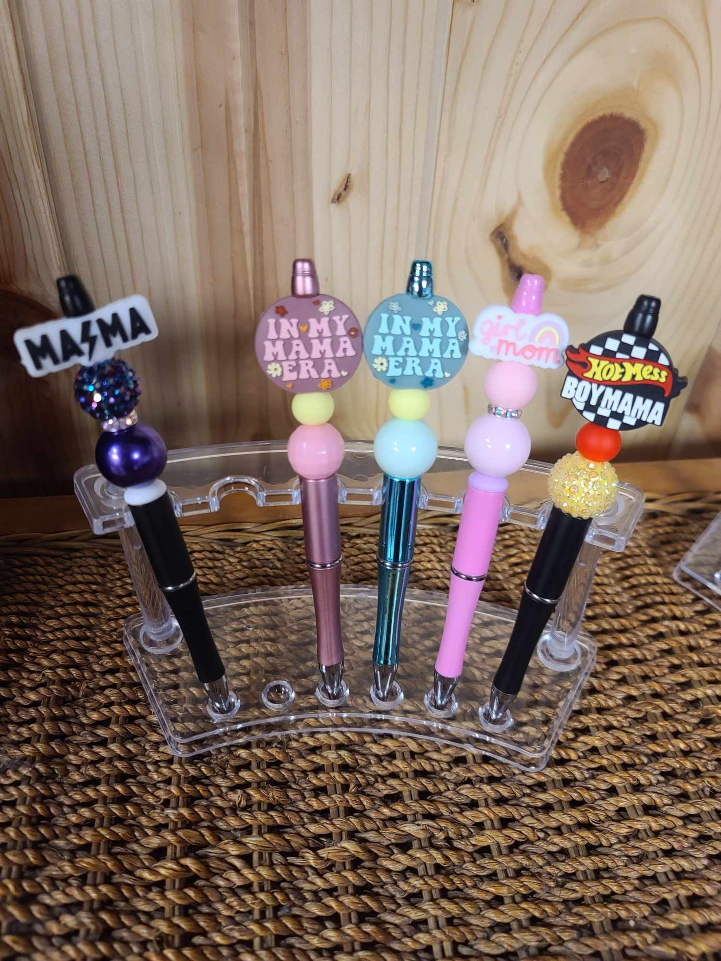 Mom Beaded Pens