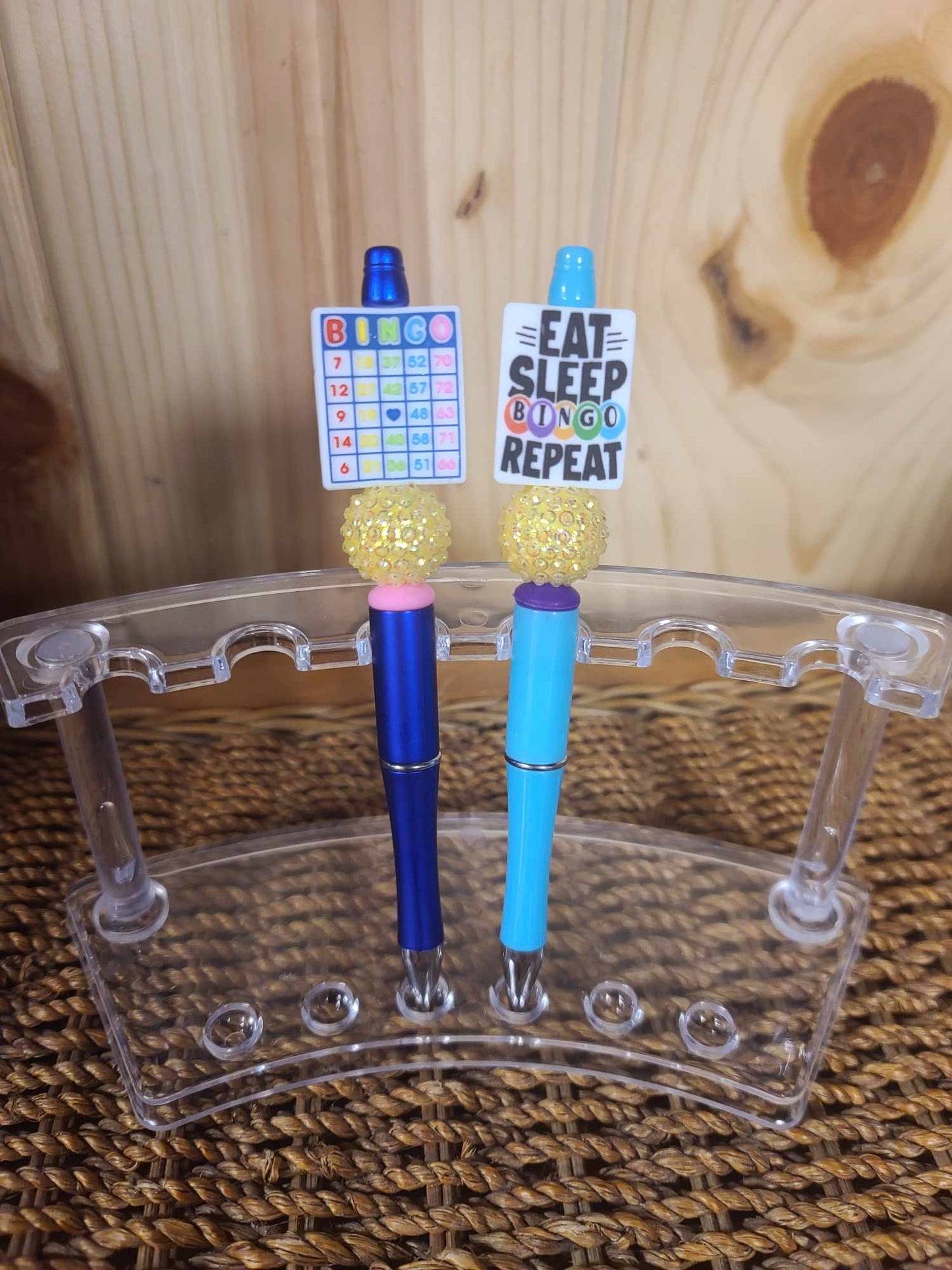 Bingo Beaded Pens